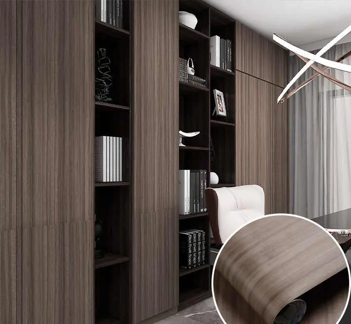 Wood Grain Pvc Decorative Film Roll Wood Grain Pvc Decorative Film Roll