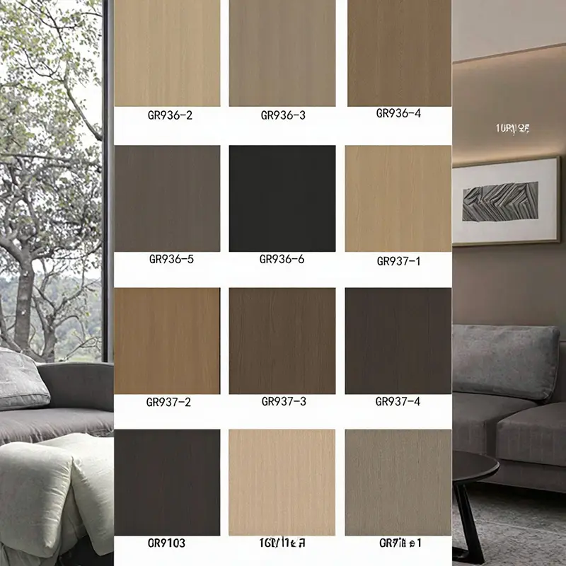 Filme decorativo de estilo de design moderno