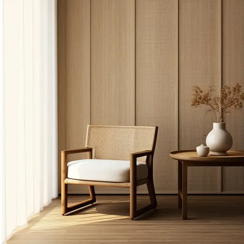 Filme decorativo de grão de madeira multicolorido