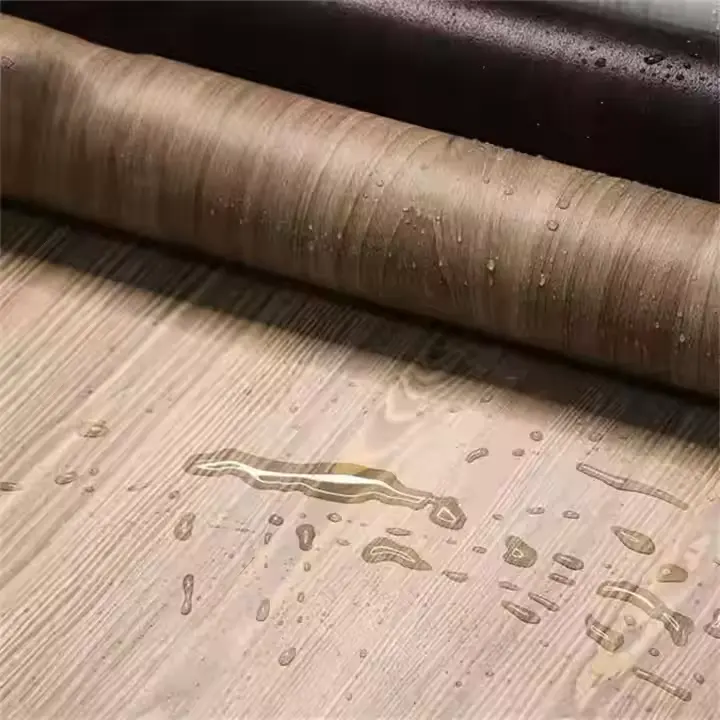 Filme de grãos de madeira de PVC para capa de móveis armário de cozinha