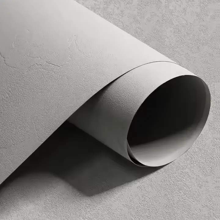 Textura de pedra PVC Laminate Wall Decoration Film